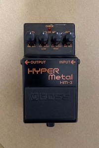 BOSS【HYPER METAL HM-3 】ハイパーメタル　動作品　TAIWAN 　1993年～98年製造　　　　