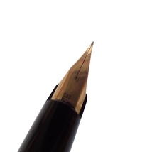 美品◆モンブラン 万年筆 ペン先585 ブラック系 MONTBLANC【AFI15】_画像5