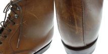 美品◆ロイド フットウェア ブーツ ストレートチップ Walnut Burnish 3611EW16 メンズ ブラウン サイズ9E Lloyd Footwear【AFC42】_画像9