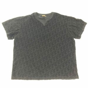 ディオールオム 21SS Tシャツ オブリーク ブルー サイズL DIOR HOMME【AFB16】