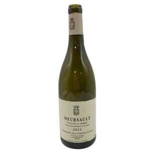 コント ラフォン ムルソー クロ ド ラ バール 2015 750ml 13％ COMTES LAFON Meursault Clos de la Barre 空き瓶【K】