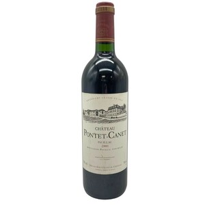 シャトー ポンテ カネ 2000 750ml 13% CHATEAU PONTET CANET PAUILLAC 【D】