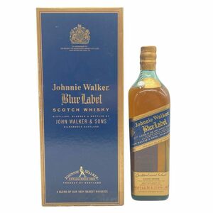 ジョニーウォーカー ブルーラベル 旧 750ml 43% Johnnie Walker 【N4】