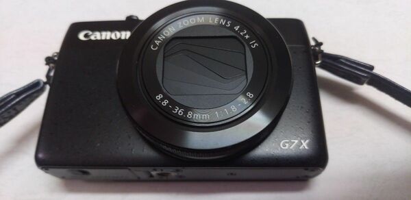 Canon PowerShot G7X　新品の佇まい　キャノン