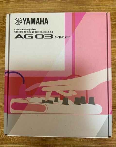 【新品未開封】YAMAHA AG03 MK2 W ストリーミングミキサー