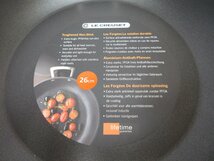 ☆未使用☆LE CREUSET / ルクルーゼ / TNS シャロー / フライパン 26cm NC / こびりつきにくい / 名古屋発3-45◆◆_画像3