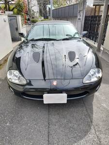 ☆2001年 ジャガー XKコンバーチブルR XKR 電動オープン スーパーチャージャー 375ps ETC JAGUAR 修復無し 希少☆