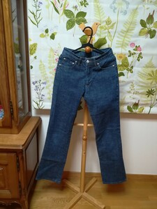 CIMARRON JEANS シマロンジーンズ 紺色パンツ W64cm