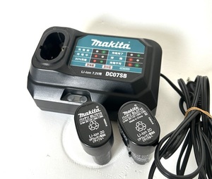 makita マキタ 7.2v　充電器 DC07SB　バッテリー BL0715 BL7010
