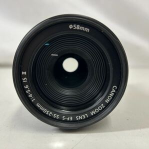 【現状品】Canon ZOOM LENS EF-S 55-250mm 1:4-5.6 IS IIカメラレンズ【36876】の画像2
