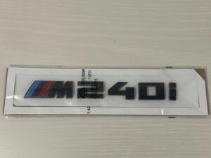 社外品　BMW ブラックエンブレム　///M 240i