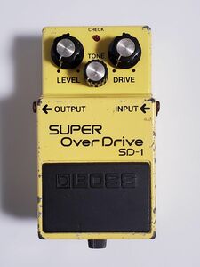 BOSS SUPER Overdrive SD-1 日本製