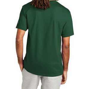 ②【XL】CHAMPION チャンピオン/Authentic /半袖Tシャツ/T425 5.2オンス/DARK GREENの画像4