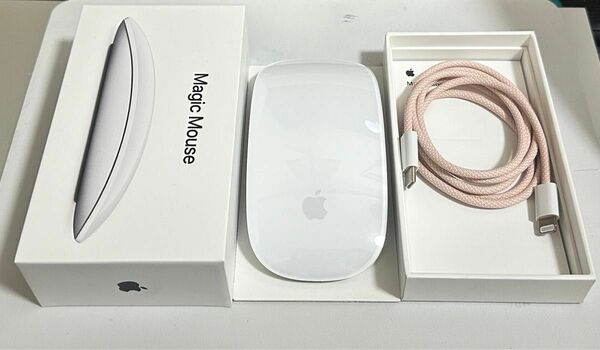 現行品Apple Magic Mouse MK2E3J/A マジックマウス3 (Multi-Touch対応) 限定ケーブル付き