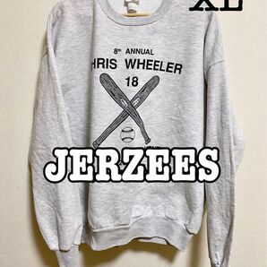 JERZEES(ジャージーズ)/スウェット(トレーナー)/ホワイト系 /men's【XL】/裏起毛