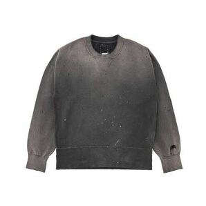 visvim 22fw AMPLUS SB SWEAT L/S CRASH 1 greyの画像1