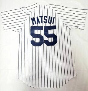ヤンキース　MATSUI　55　ユニフォーム マジェスティック ユニフォーム ニューヨークヤンキース ベースボールシャツ 