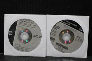 CB8471 Y 【新品・未開封】 HP operating system DVD windows 11(64bit版) Driver Recovery DVD　リカバリDVD２個セット