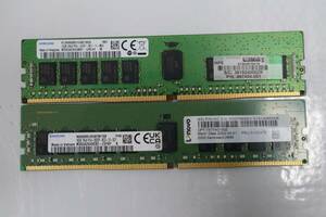 E7680 Y total 32GB(16GB×2 sheets ) Samsung 16GB 2Rx8 PC4-2400T-RE1-11 & SAMSUNG 16GB 1Rx4 PC4-2933Y-RC2-12 server for memory 