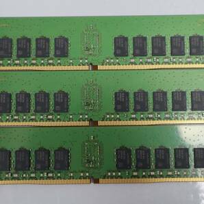 E7682 Y 3枚セット計24GB Samsung Fujitsu M393A1G40EB1 8GB 1Rx4 PC4-2400T DDR4 メモリ サーバー用 S26361-F3934-E511 RX2530 RX2540用の画像4