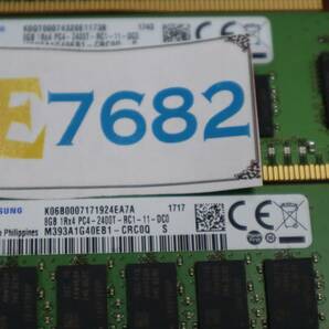 E7682 Y 3枚セット計24GB Samsung Fujitsu M393A1G40EB1 8GB 1Rx4 PC4-2400T DDR4 メモリ サーバー用 S26361-F3934-E511 RX2530 RX2540用の画像5