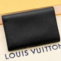 美品 LOUIS VUITTON ルイ ヴィトン トリヨン ポルトフォイユ カプシーヌ コンパクト ウォレット 財布 黒 M62157_画像3