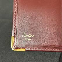 ☆1円〜☆カルティエ 二つ折り 財布 Cartier 箱付き _画像9