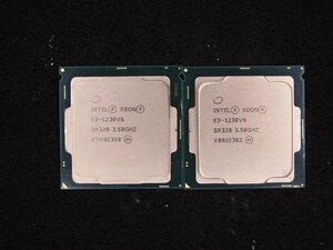 【T399】CPU★XEON E3-1230V6 3.50GHz 2個セット