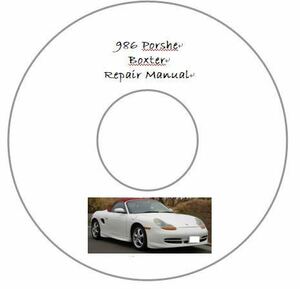 CD版:Porsche 986 Boxter ボクスター 修理書 ショップマニュアル配線図 送料無料