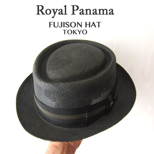 40年代　Royal Panama／FUJISON HAT TOKYO★　ヴィンテージ　パナマハット