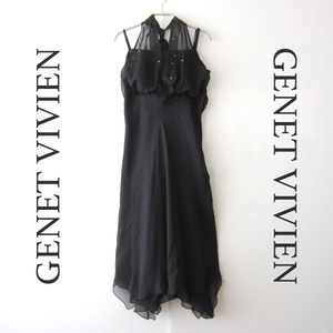 美品　GENET VIVIEN／ジュネビビアン★　ノーブルなドレス　ワンピース