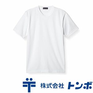 【新品】TOMBOW トンボ 日本製 体操服 丸首 Tシャツ ホワイト