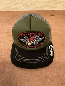 トイズマッコイ　WOODY WOODPECKER MESH CAP " JOHNSON MOTORS