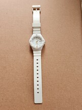 CASIO Standard カシオ スタンダード アナログクォーツ レディース腕時計 ホワイトラバーベルト ホワイト LRW-200H-7E2　　【SH-32304】_画像3