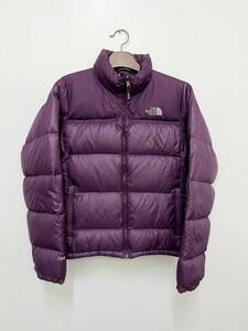 (J5624) THE NORTH FACE ノースフェイス ヌプシ ダウンジャケット レディース M サイズ 正規品 本物 nuptse down jacket