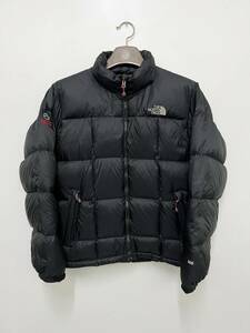 (J5731) THE NORTH FACE ノースフェイス ローツェ ダウンジャケット メンズ M サイズ 正規品 本物 サミットシリーズ ヌプシ 800+SUMMIT