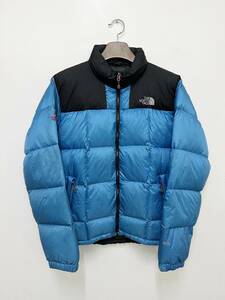 (J5798) THE NORTH FACE ノースフェイス ローツェ ダウンジャケット メンズ L サイズ 正規品 本物 サミットシリーズ ヌプシ 800+SUMMIT