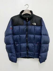 (J5799) THE NORTH FACE ノースフェイス ローツェ ダウンジャケット メンズ L サイズ 正規品 本物 サミットシリーズ ヌプシ 800+SUMMIT