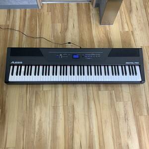 78 通電確認済 動作確認済 ALESIS RECITAL PRO アレシス レシタル 電子ピアノ 台付 2個口発送 現状品 