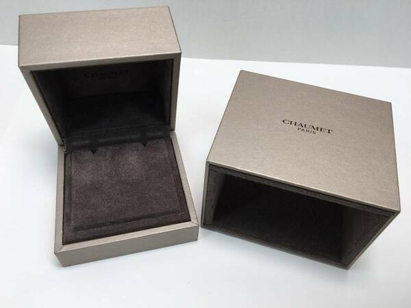 【パケプラ無料】正規美品 CHAUMET ショーメ ピアス 空箱 ケース ボックス アクセサリー ジュエリー 純正 [q4235]