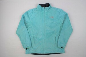 THE NORTH FACE■毛長フルジップフリースジャケット エメラルドグリーン/WOMENS L ノースフェイス