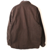 Carhartt カーハート Weathered Canvas Shirt Jacket (メンズ M)ブラウン ダック シャツ スナップ_画像5