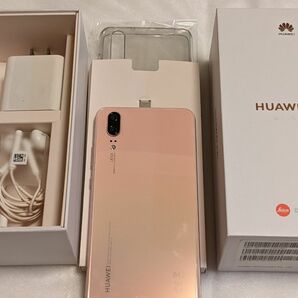 BT交換済 HUAWEI P20 ピンクゴールド 128 GB SIMフリー