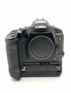 中A◇ 092 Canon キャノン EOS-1 V 103117 / POWER DRIVE BOOSTER PB-E2 一眼レフカメラ フィルムカメラ ボディ 中古品