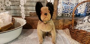 シュタイフ Bully Steiff Bully Vintage Steiff アンティーク　フレンチブルドック