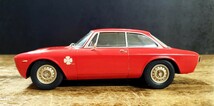  アルファロメオ GTA 1300 ジュニア １/24 グンゼ 完成品　素人素組　Alfa Romeo GTA1300 Junior_画像3