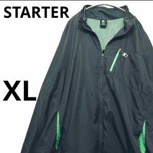 STARTER スターター ナイロンジャケット ダークグレー XL