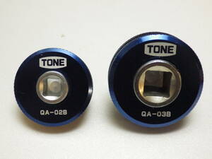 TONE クイックアダプター L-QA-03B 9.5mm L-QA-02B 6.35mm 2個SET