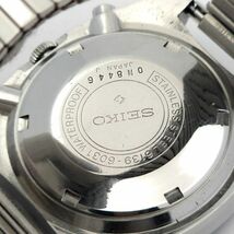 ▼訳あり 1円 SEIKO セイコー ファイブスポーツ スピードタイマー 6139-6031 自動巻 動作品 KB0255T（SB 10）_画像4