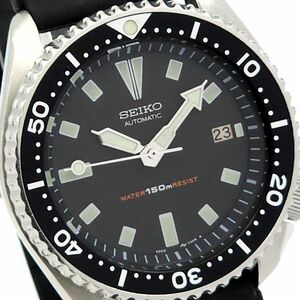 ▼訳あり 1円 SEIKO セイコー ダイバー150m 7002-7000 自動巻 動作品 KB0251T（SB 34）